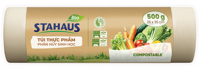 Túi đựng thực phẩm PHSH STAHAUS 25x35cm (500g/cuộn)