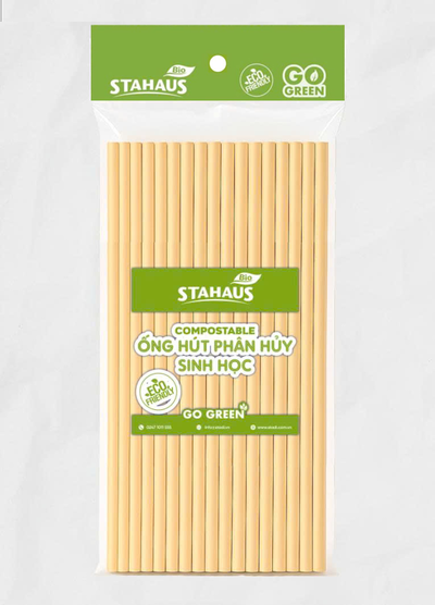 Ống hút phân hủy sinh học Stahaus Bio - Phi 6