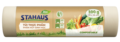 Túi đựng thực phẩm PHSH STAHAUS 25x35cm (300g/cuộn)
