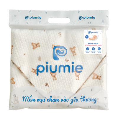 Chăn ủ / Khăn ủ Waffle Cotton Airmesh