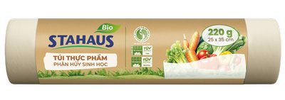 Túi đựng thực phẩm PHSH STAHAUS 25x35cm (220g/cuộn)