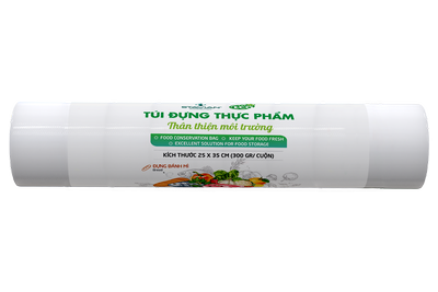 Túi đựng thực phẩm TTMT GREEN ECO 25x35cm (300g/cuộn)