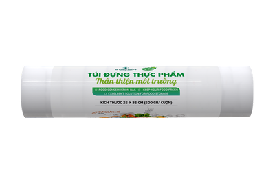 Túi đựng thực phẩm TTMT GREEN ECO 25x35cm (500gram/cuộn)