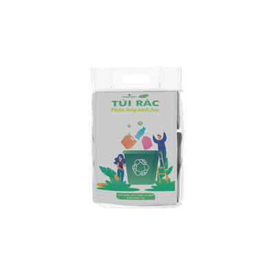 GREEN ECO biodegradable back garbange bags 55X65cm