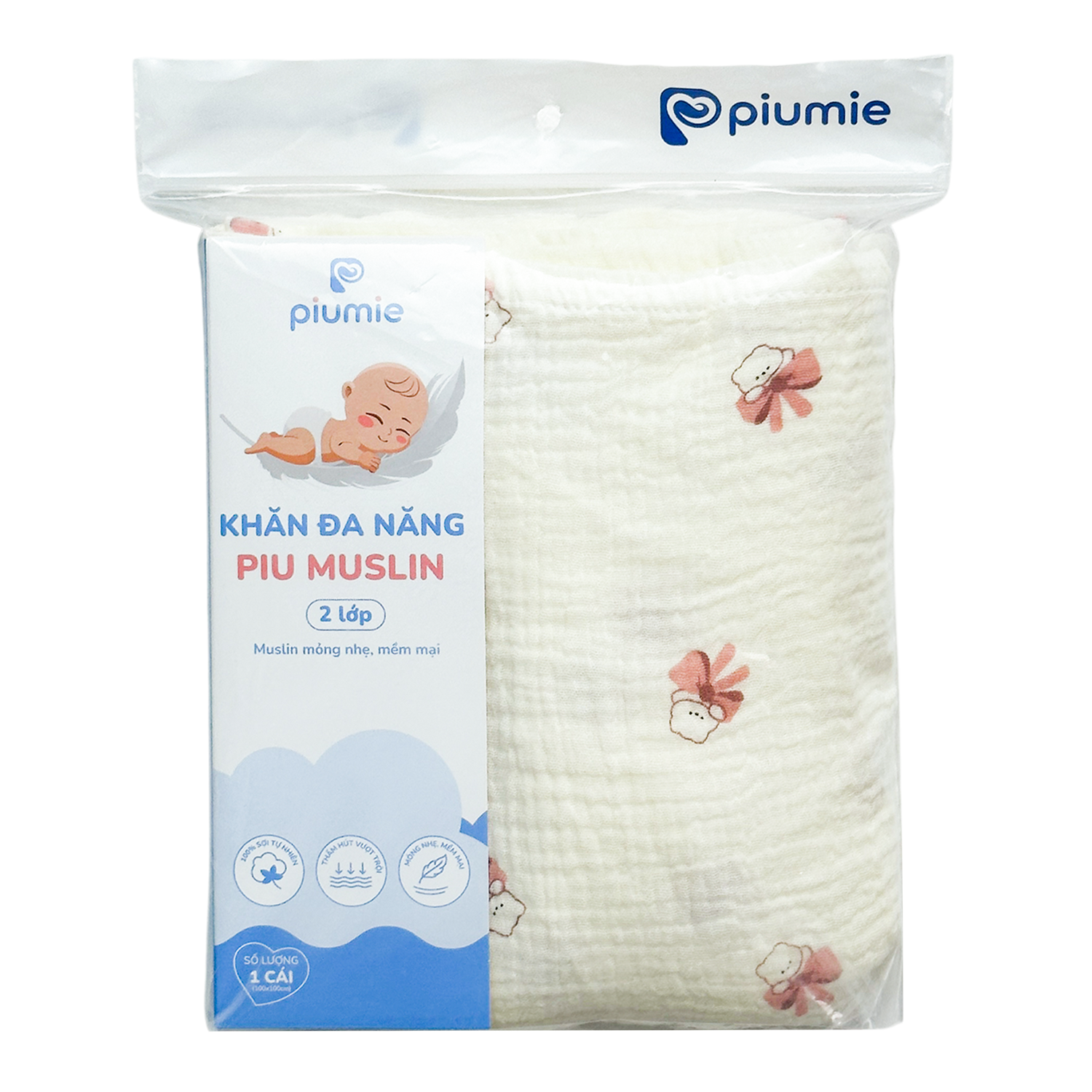 Khăn đa năng Muslin